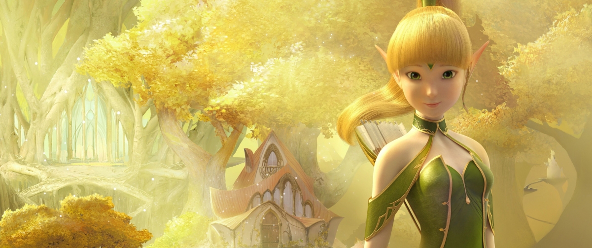 Elf Throne Lia 3440x1440 Wall