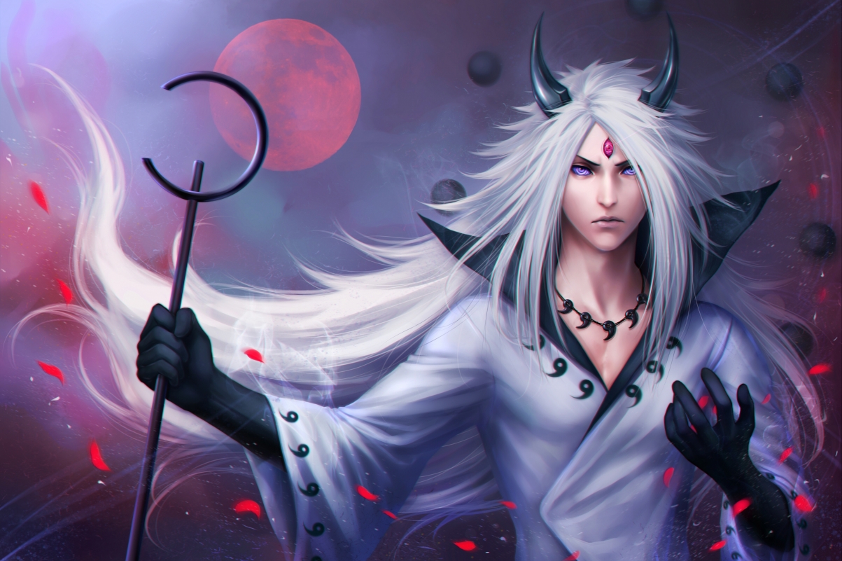 Naruto, Lunar Eclipse, 5K Anime Wall