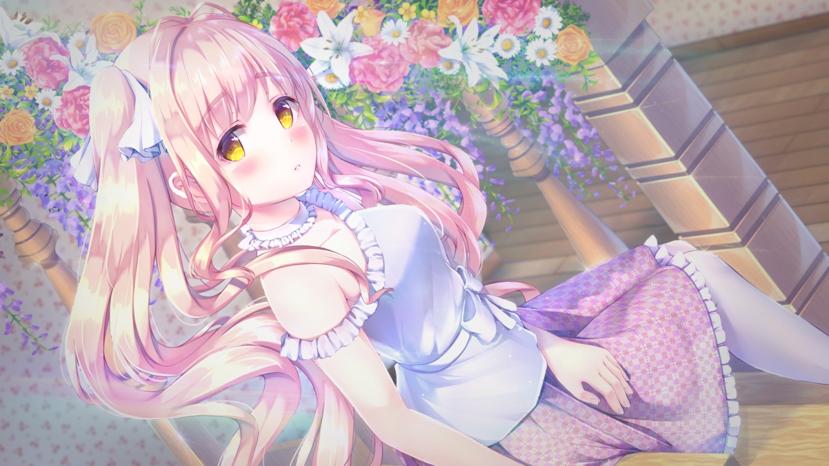 Cinderella yellow eyes pink long