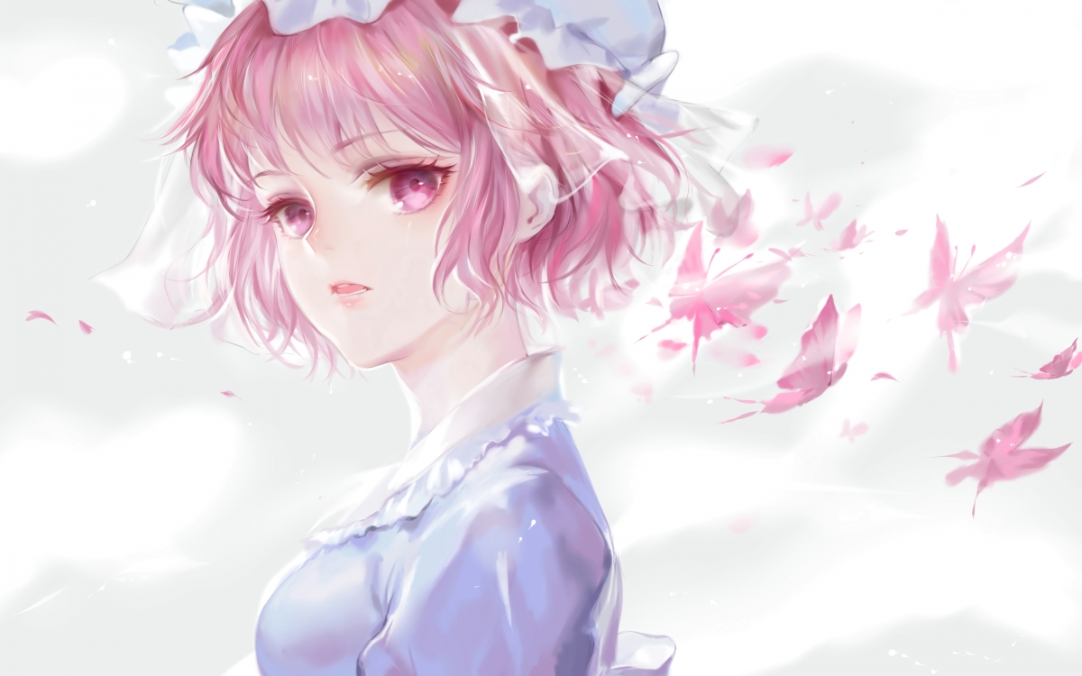 Gensokyo Gyoji Temple Yuyuko 4k Action