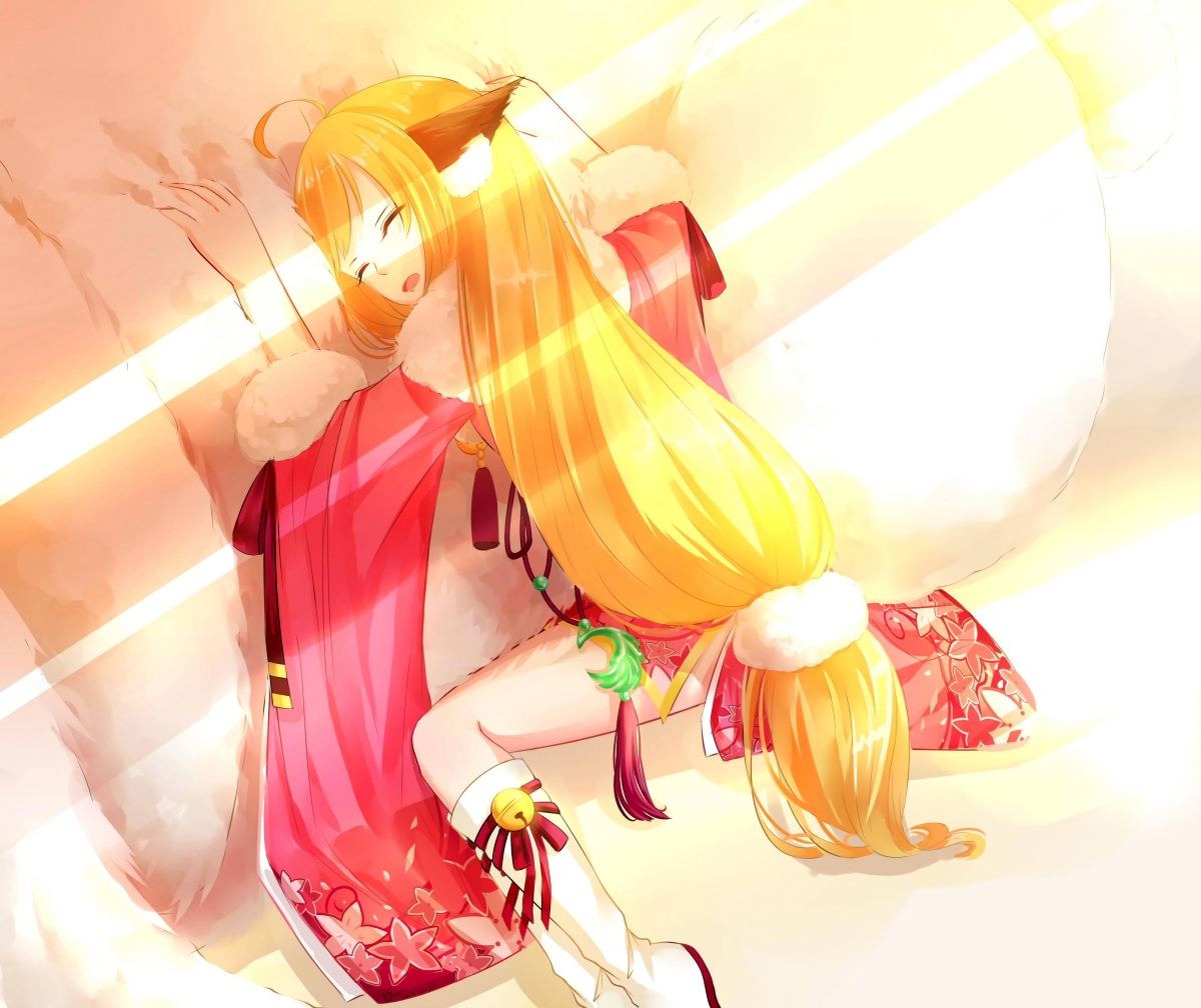 Fox Demon Little Matchmaker Tushan Red Red 4k Action