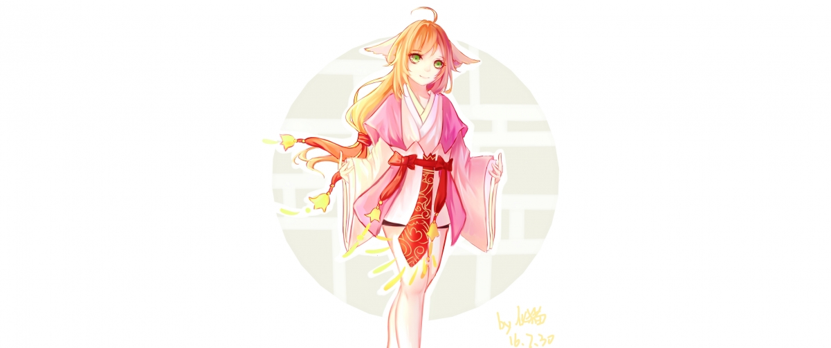 Fox Fairy Little Matchmaker Red 3440x144