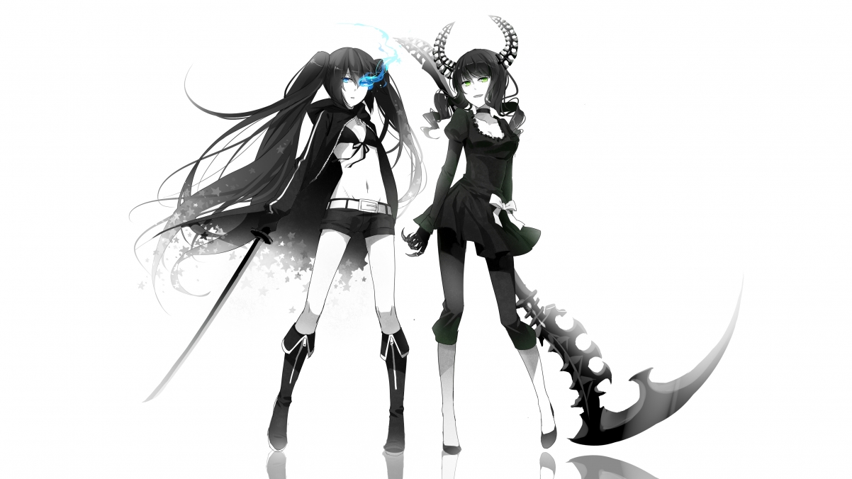 Black Rock Shooter 4k Anime Wallpaper 3840