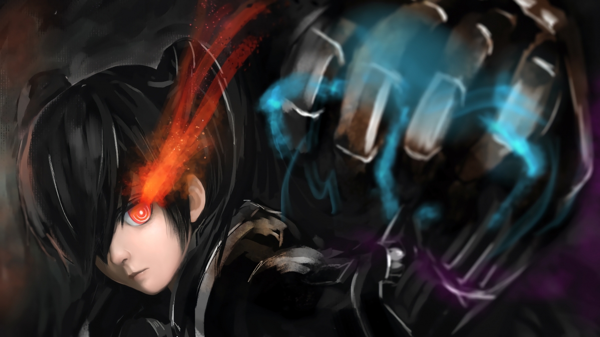 Black Rock Shooter 3840x2160 Anime Wall