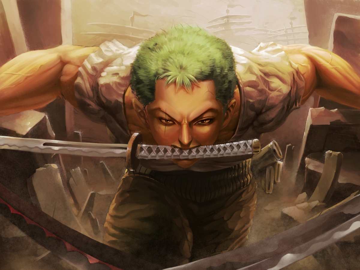 One Piece Roroya Zoro 4k Wall