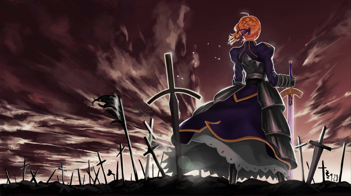 The lonely journey Saber fate 6