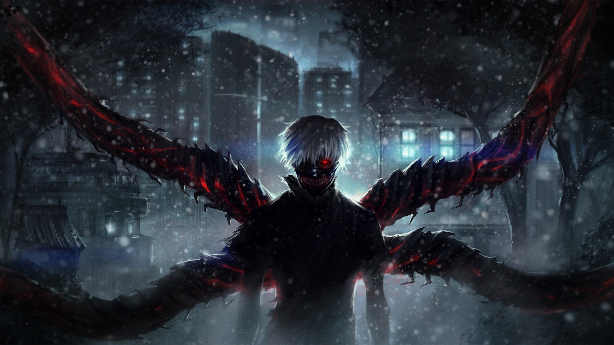 Tokyo Ghoul 4K Wallpaper
