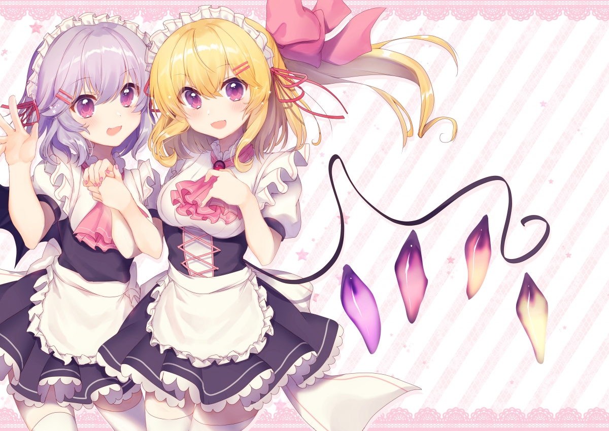 Touhou Anime Character Maid Twice