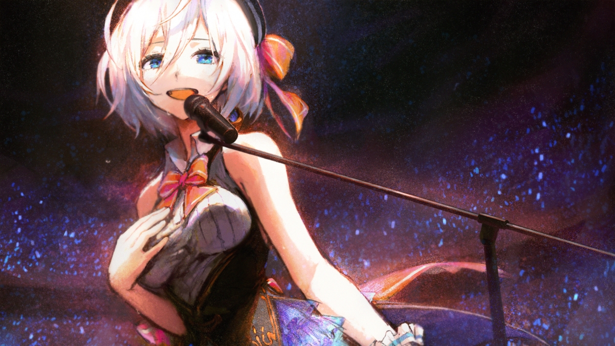 Computer Girl 4k Anime Wallpaper