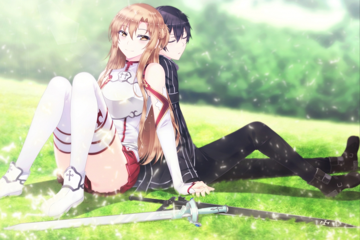 Sword Art Online Asuna Kirito
