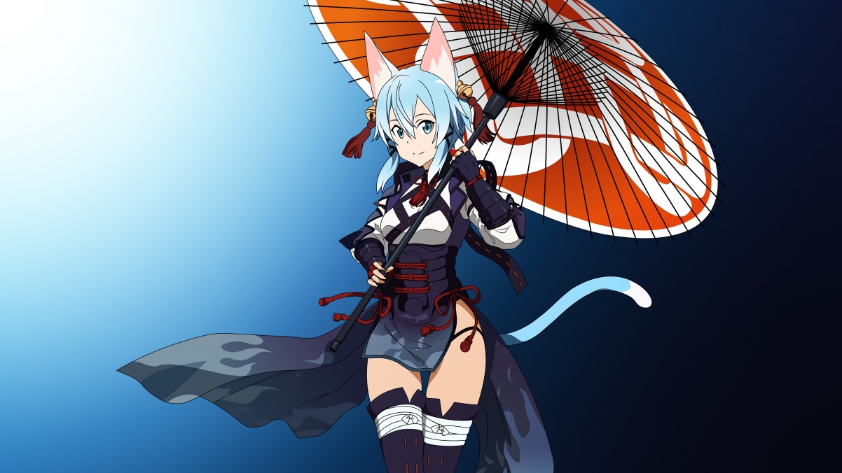 Sword Art Online Asada Shino 4k Wallpaper