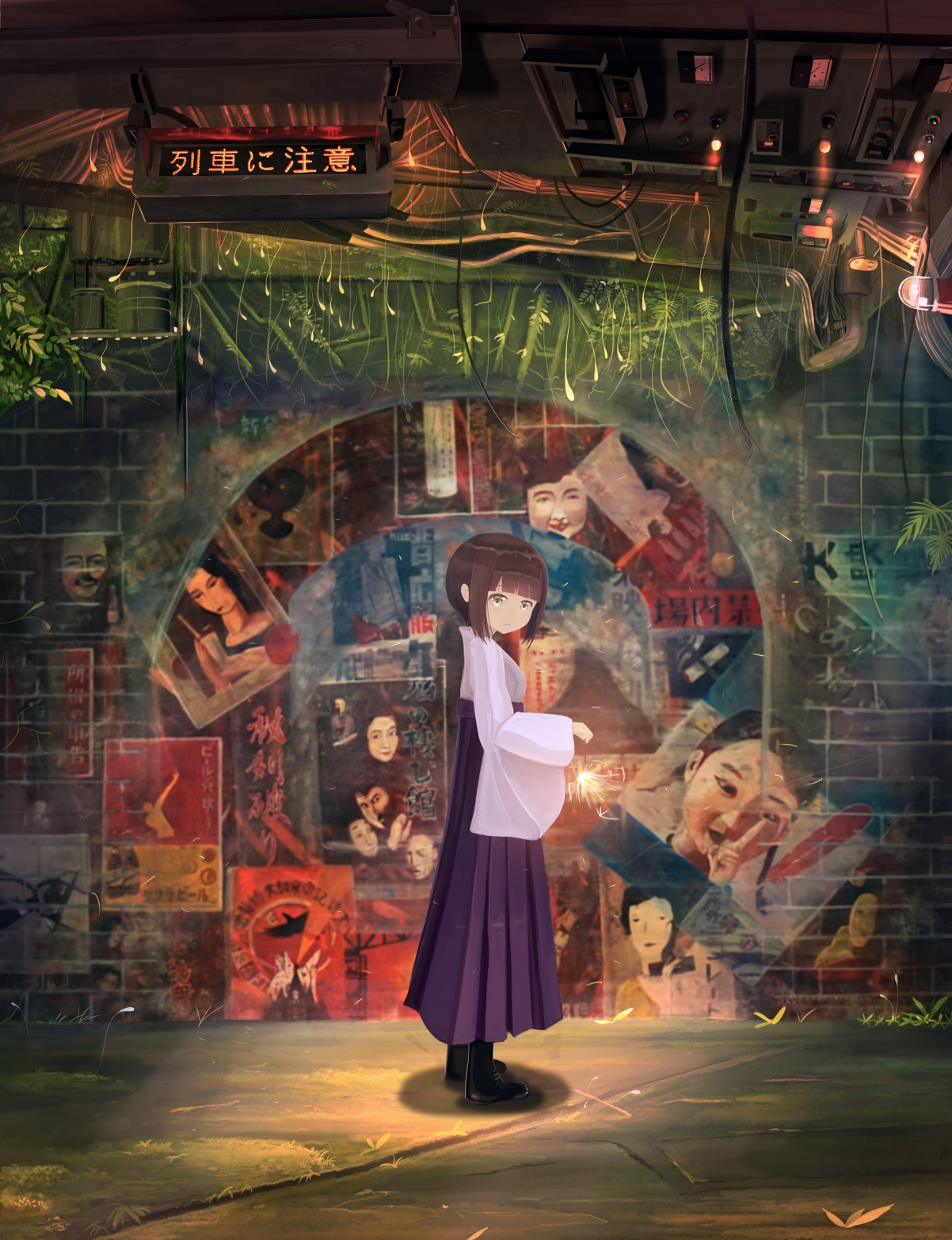 Lead the way anime illustrator 4k wallpaper