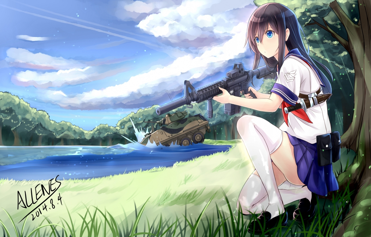 Jungle chariot brunette girl 4k