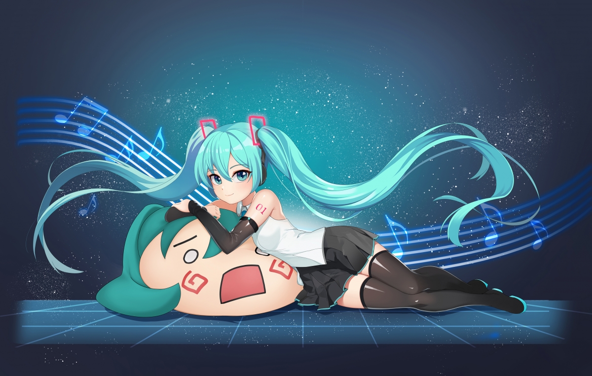 Hatsune Miku Note 4k Anime Wall
