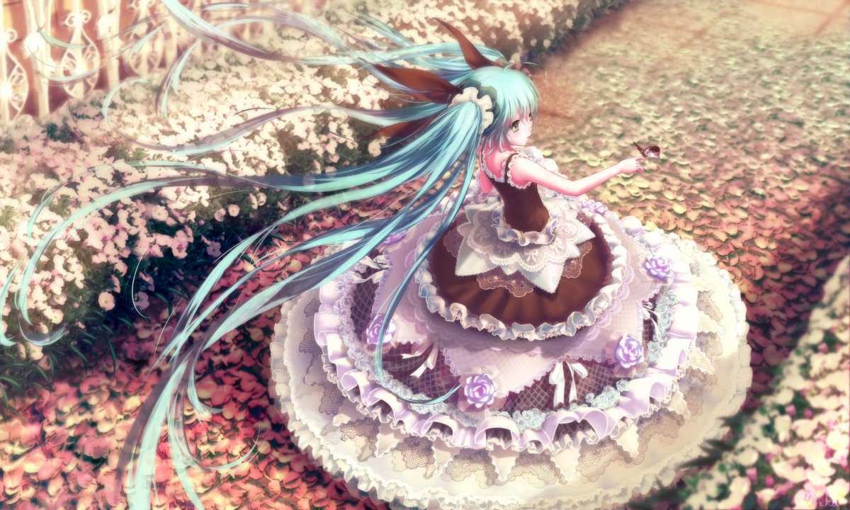 Princess Hatsune Miku 4k Anime