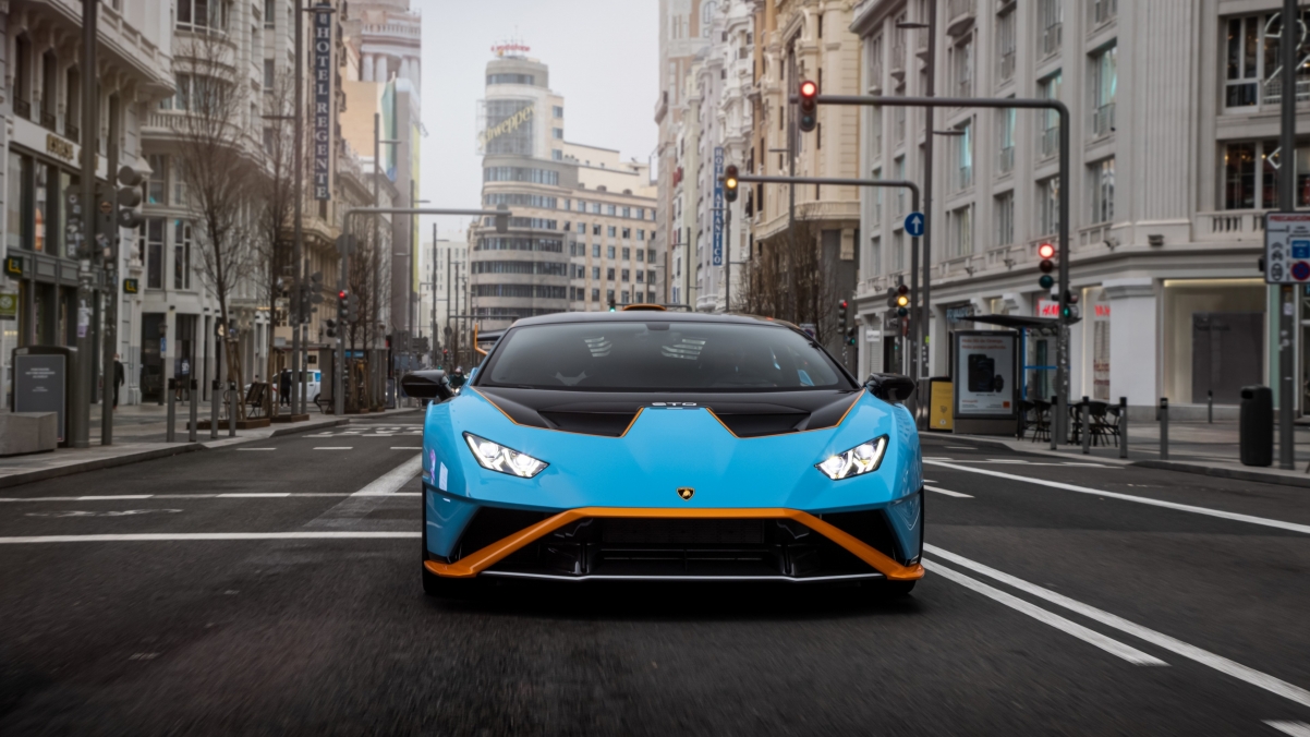 Lamborghini Huracan STO sports car