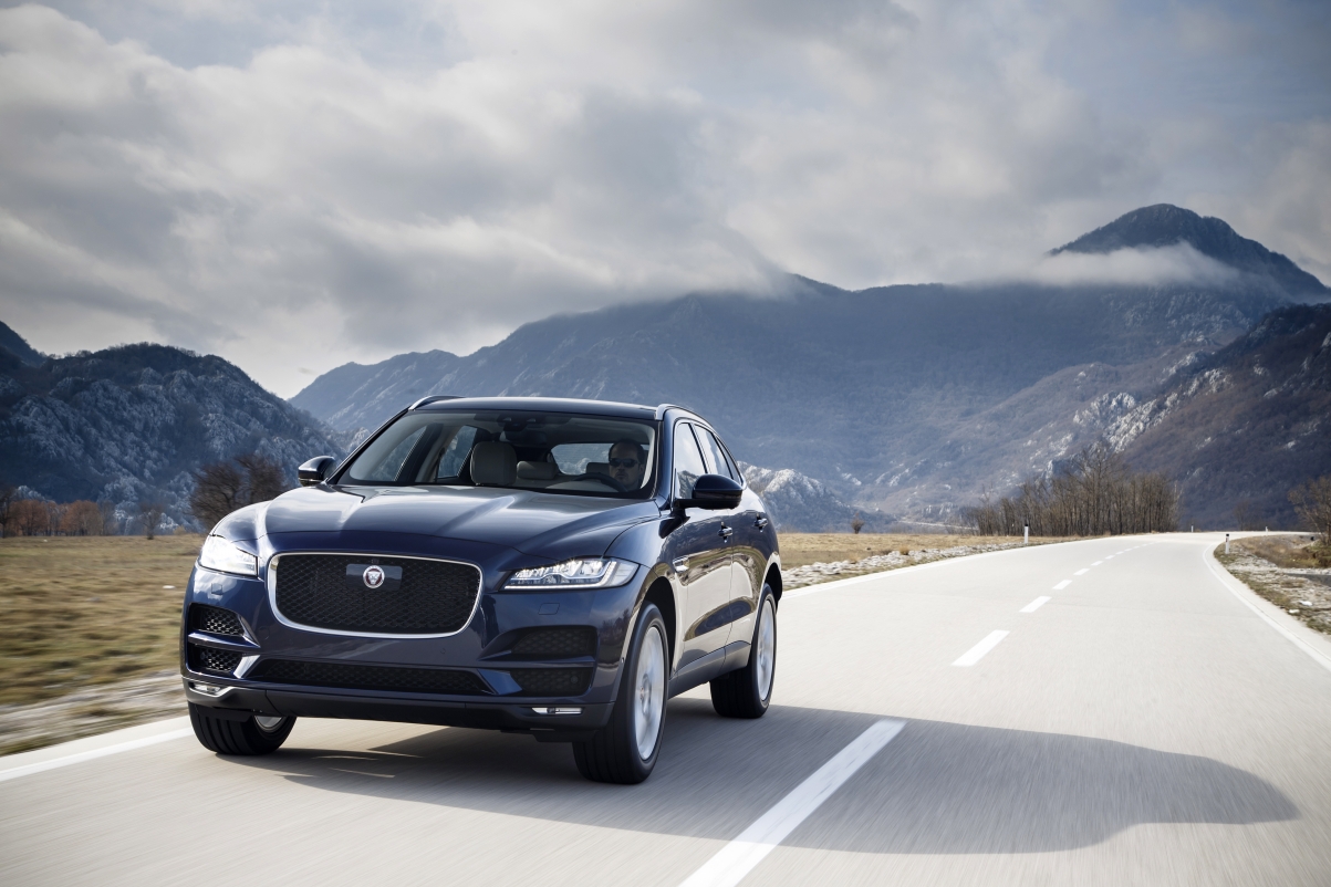 Jaguar F-PACE 5K pictures