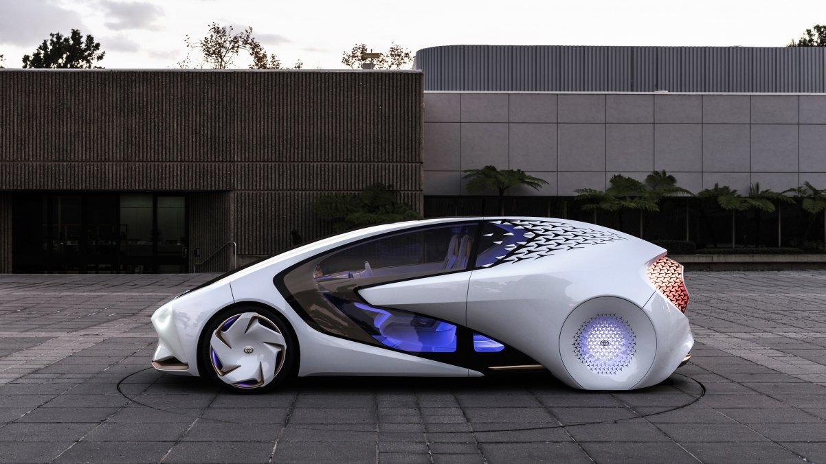 Toyota Concept Car 4K Wallpaper