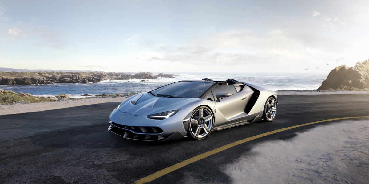 Road sky lamborghini center