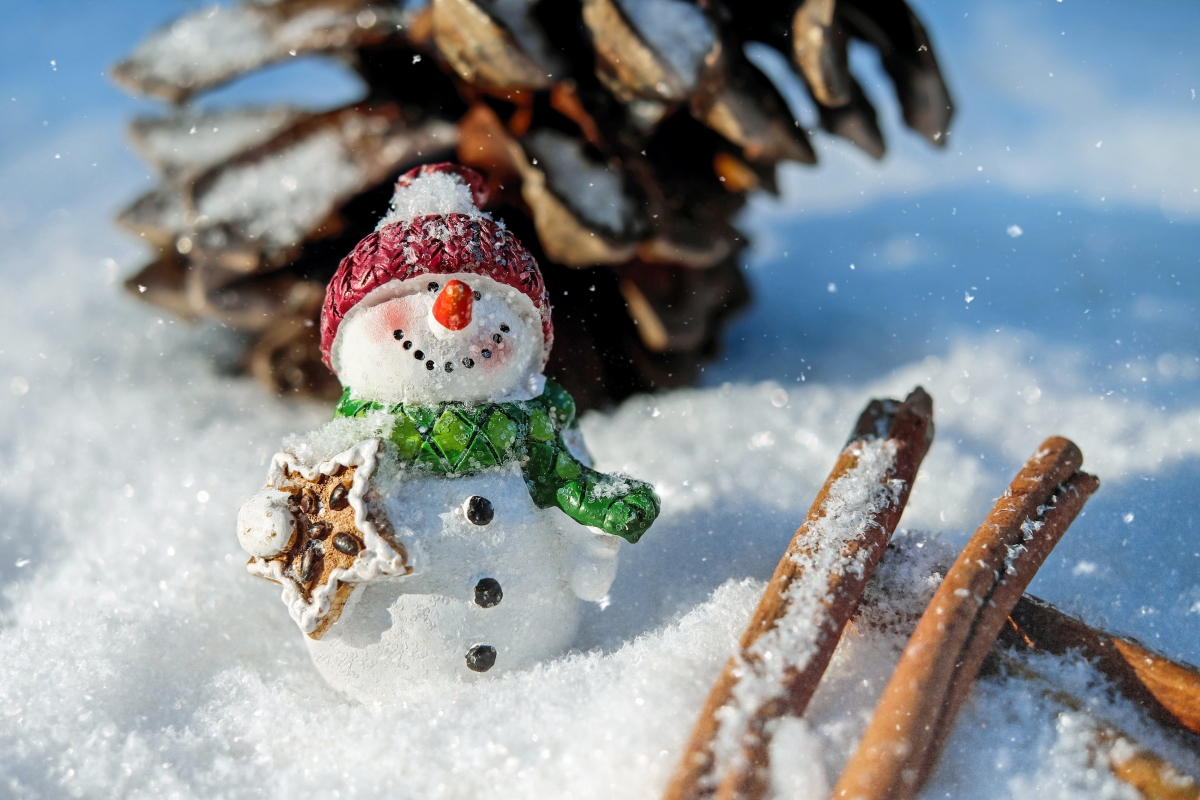 Snowman, snow, winter, snowman 4k picture