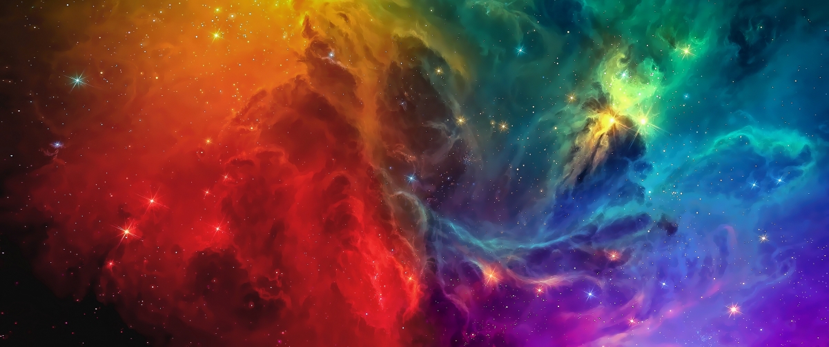 Fantasy beautiful galaxy space stellar universe