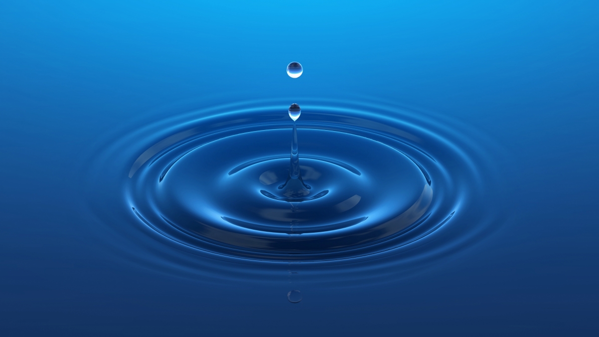 Beautiful water drops 4k wallpaper