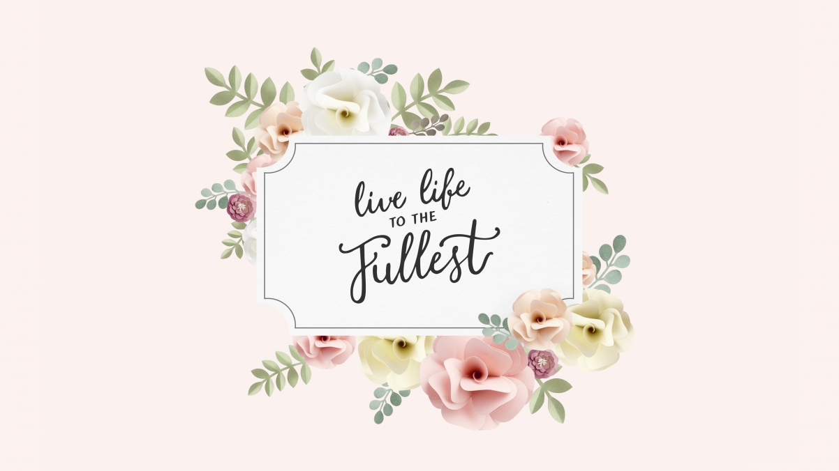 Beautiful flower background 4K design wallpaper