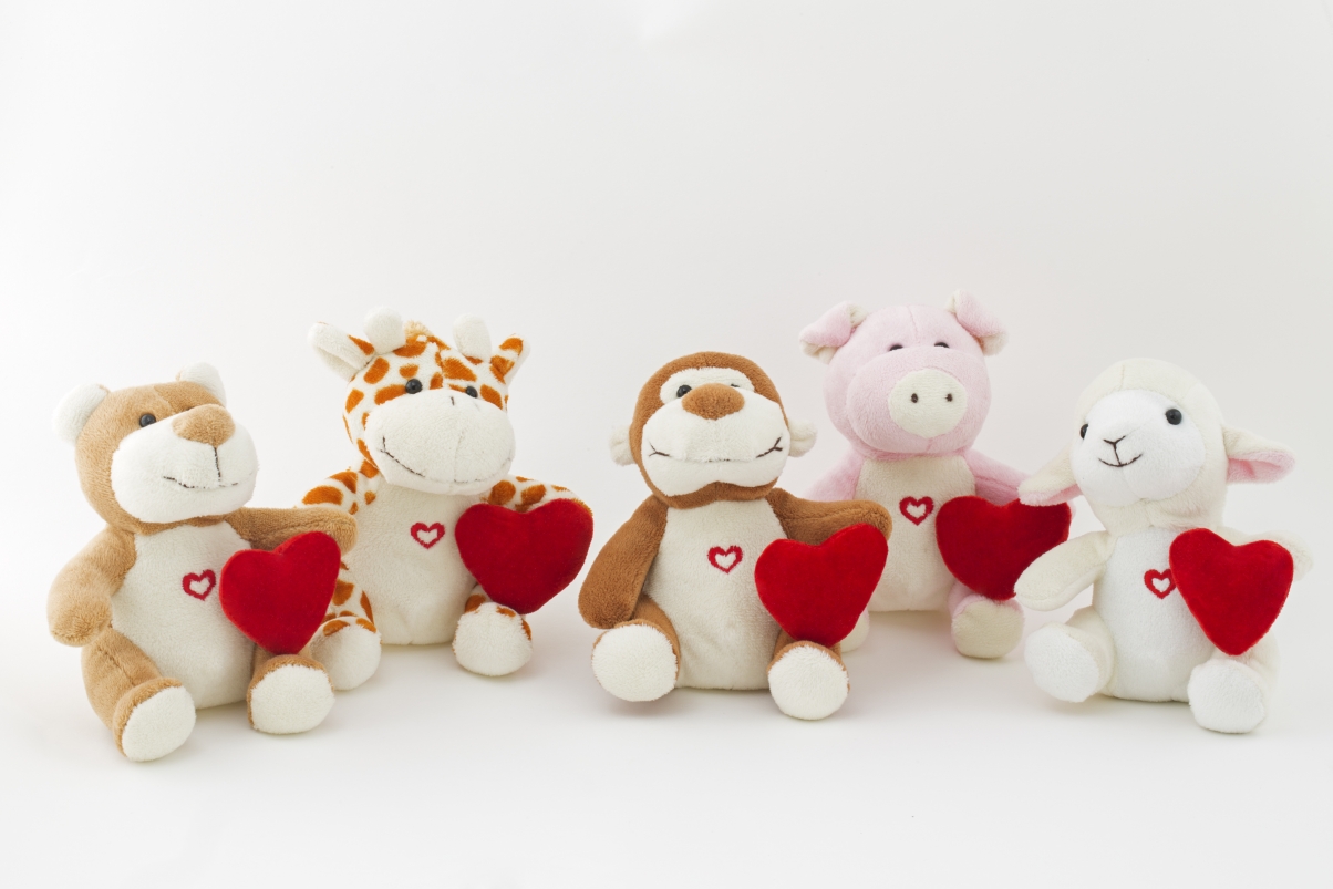 Romantic love plush toy 5k pictures