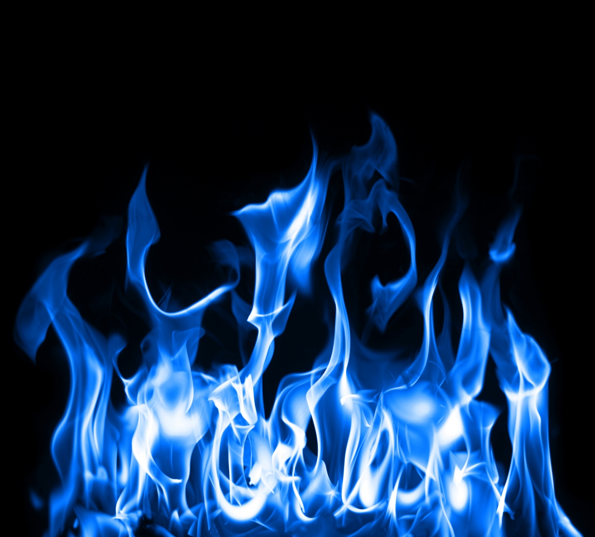 Blue flame 4k hd picture