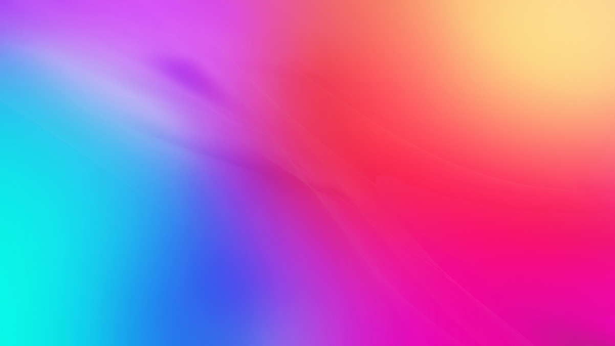 Blue pink purple yellow gradient