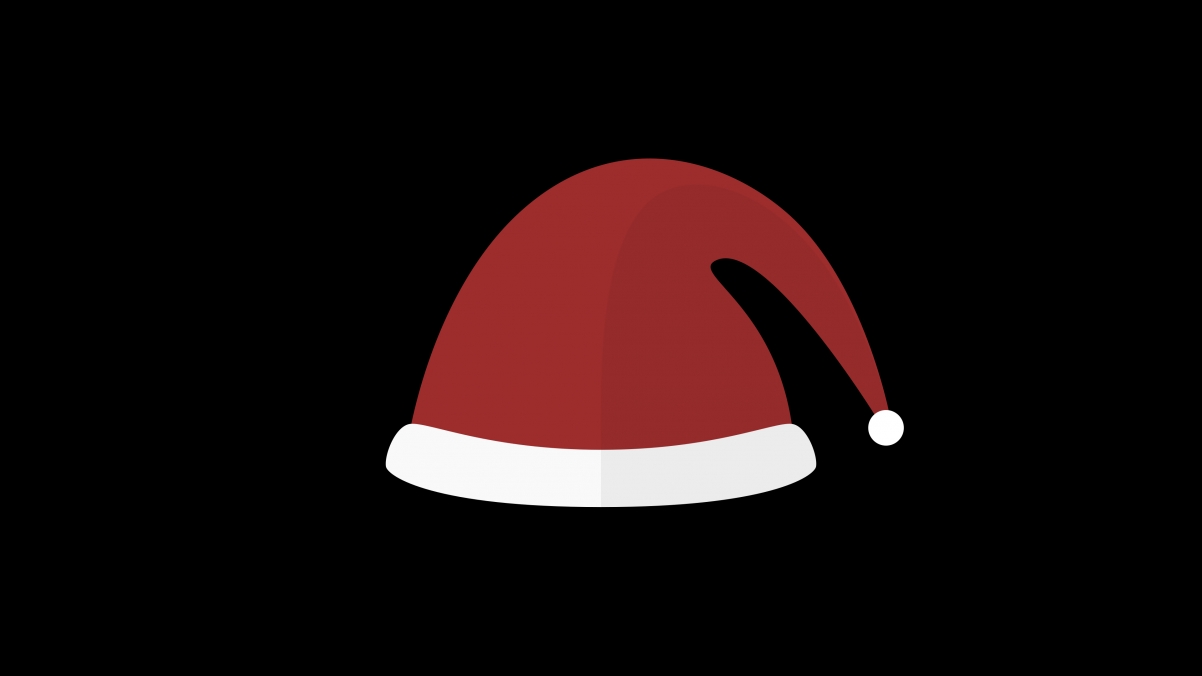 Minimalist Santa Hat Minimalist