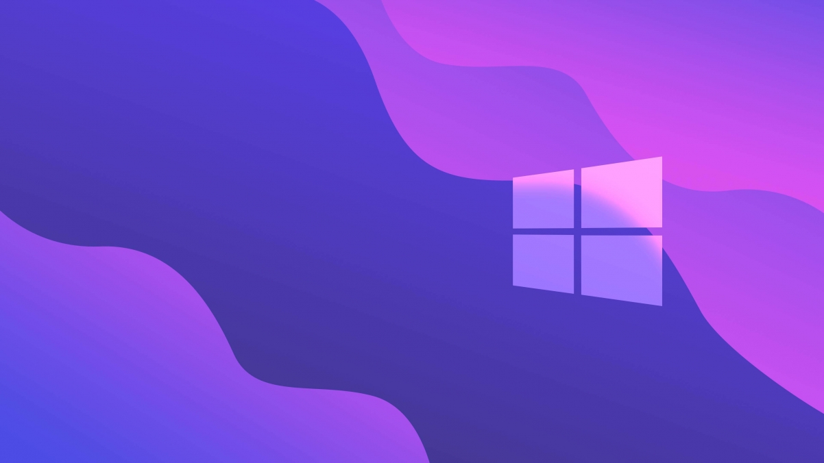 win10 purple design background 4k HD