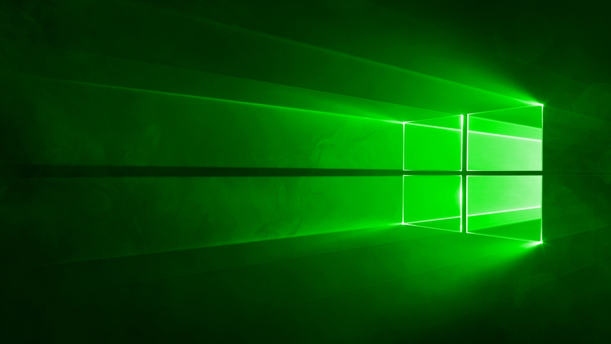 win10 hero green 4k wallpaper