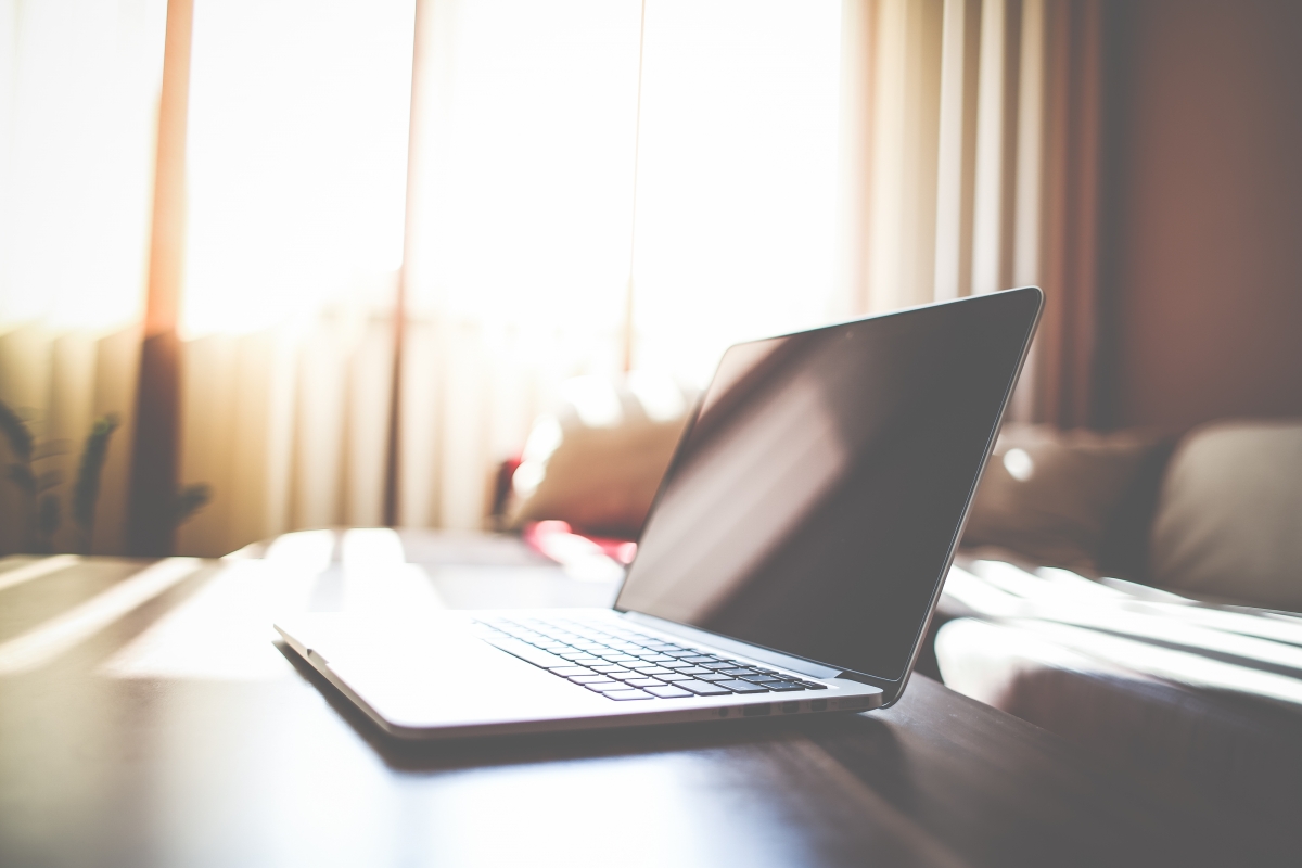 MacBook laptop office